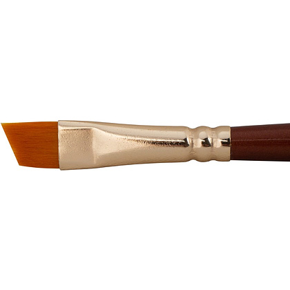 Кисть "Decola", синтетика, скошенная, №3 - 2