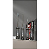 Набор отверток Deli HS HT1004, 4 шт. (PH1х100,PH2х150,SL5х100, SL6х150), Soft Touch, черный - 6