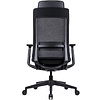 Кресло компьютерное SitZone E-VL002A, сетка, ткань, пластик, черный - 5