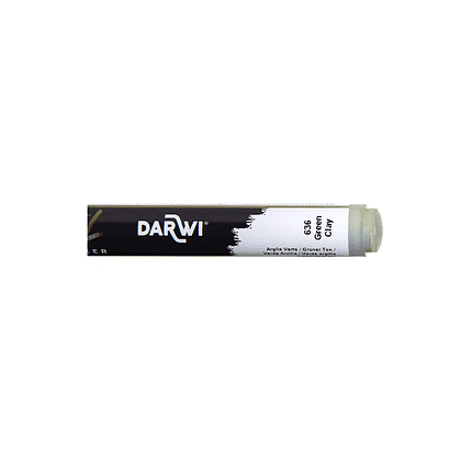 Маркер акриловый "Darwi.Marbel" 636, зеленый землистый - 3