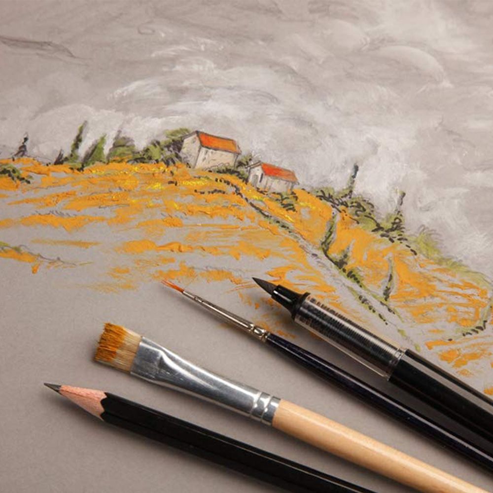 Блок-склейка "Paint'On" Gris, А3, 250 г/м2, 30 листов - 2