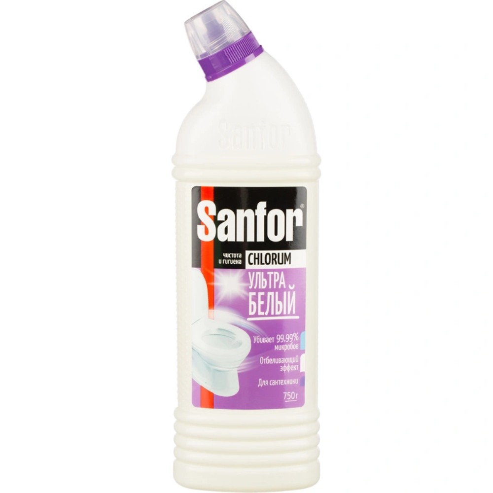 Средство чистящее для сантехники "Sanfor Chlorum Ультра"