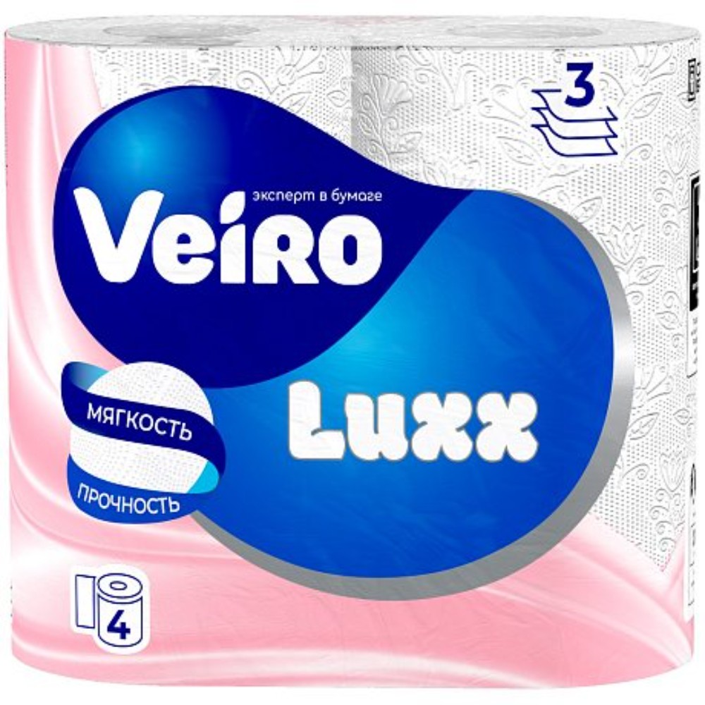  Бумага туалетная Veiro Luxx