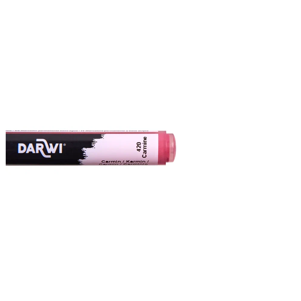 Маркер акриловый "Darwi.Marbel" 420, кармин - 3