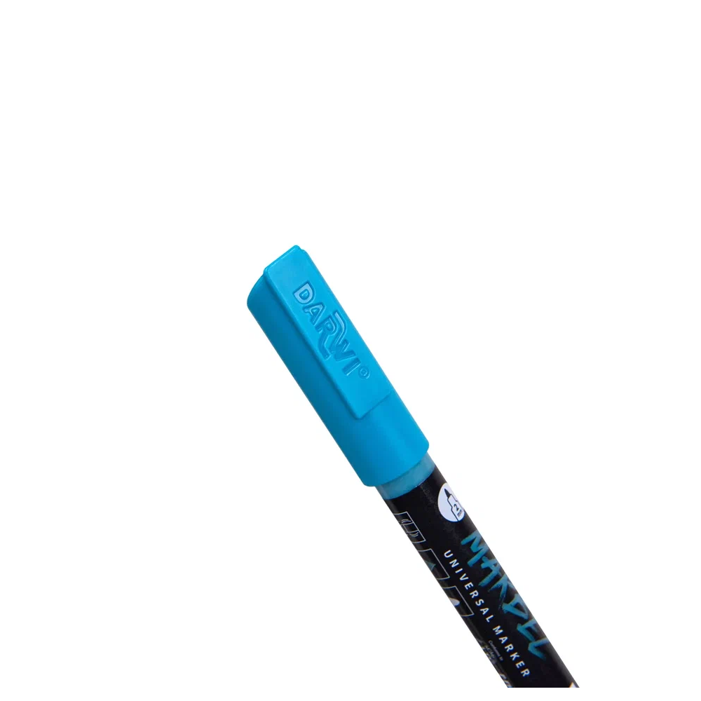 Маркер акриловый "Darwi.Marbel" 260, бирюзовый - 3