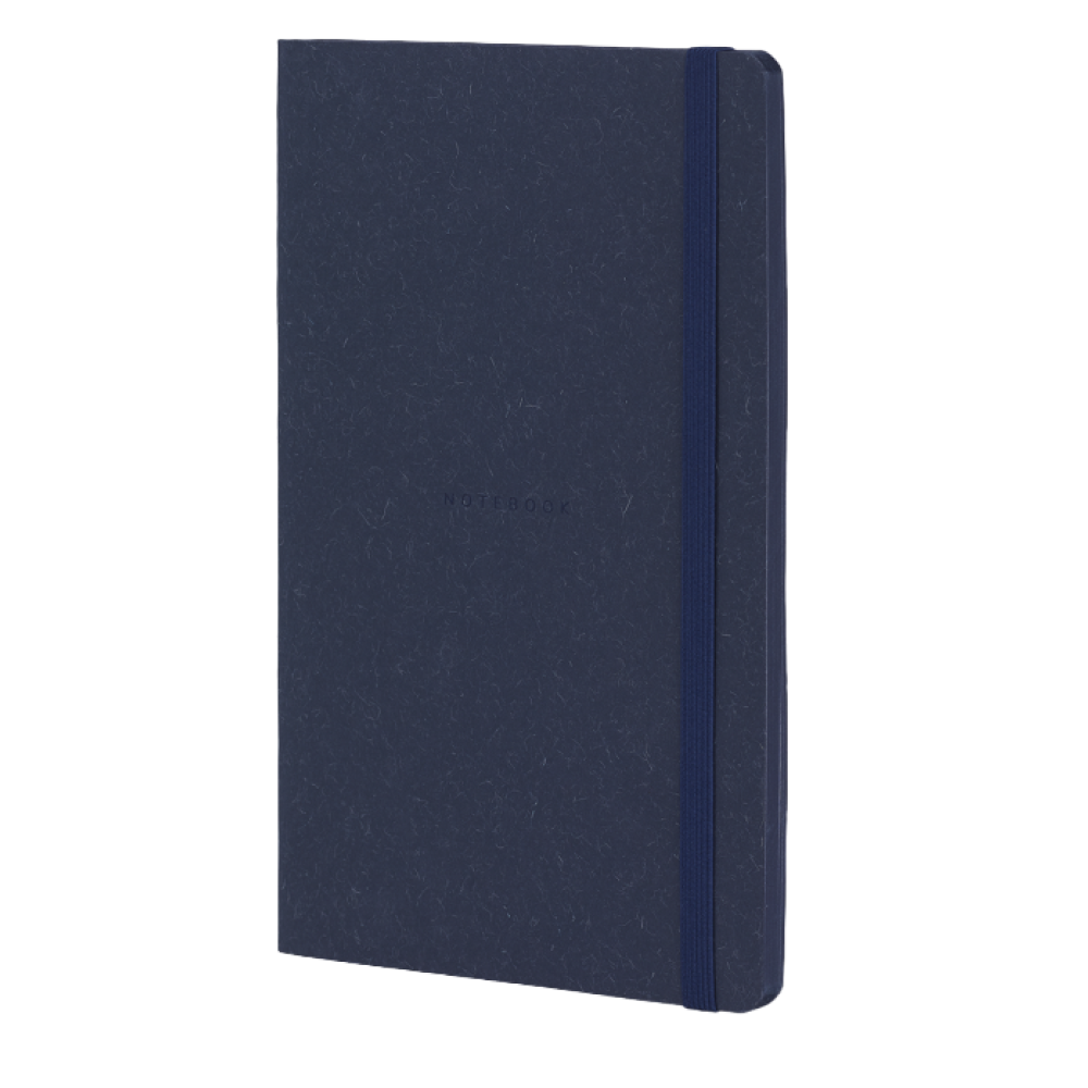 Блокнот "Wool & cotton", А5, 96 листов, линейка, синий
