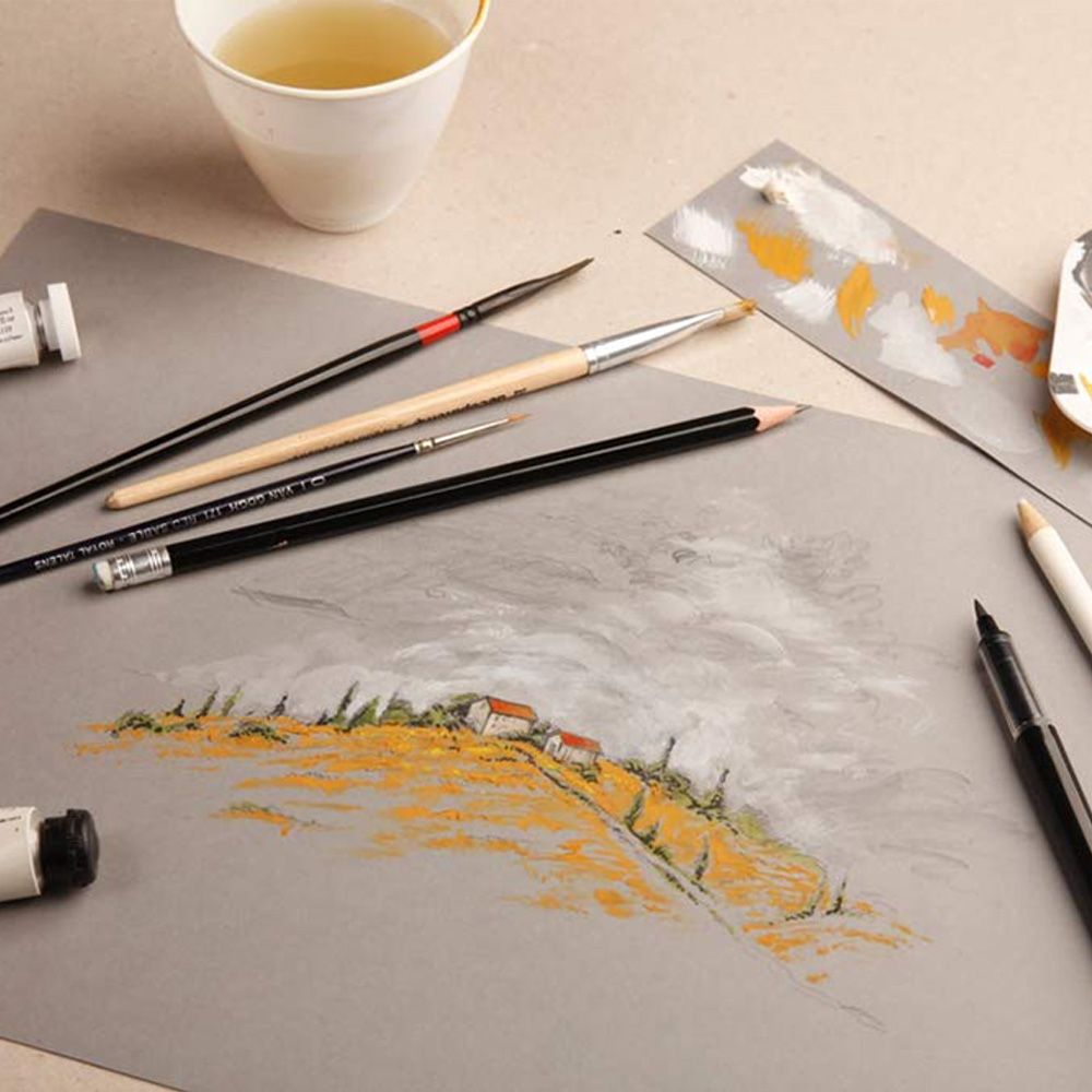 Блок-склейка "Paint'On" Gris, А3, 250 г/м2, 30 листов - 3