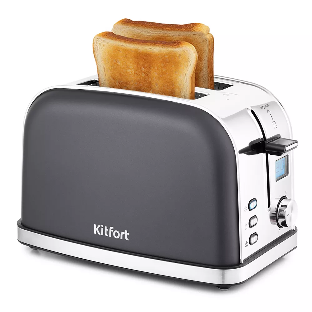 Тостер Kitfort KT-2036-5, черный