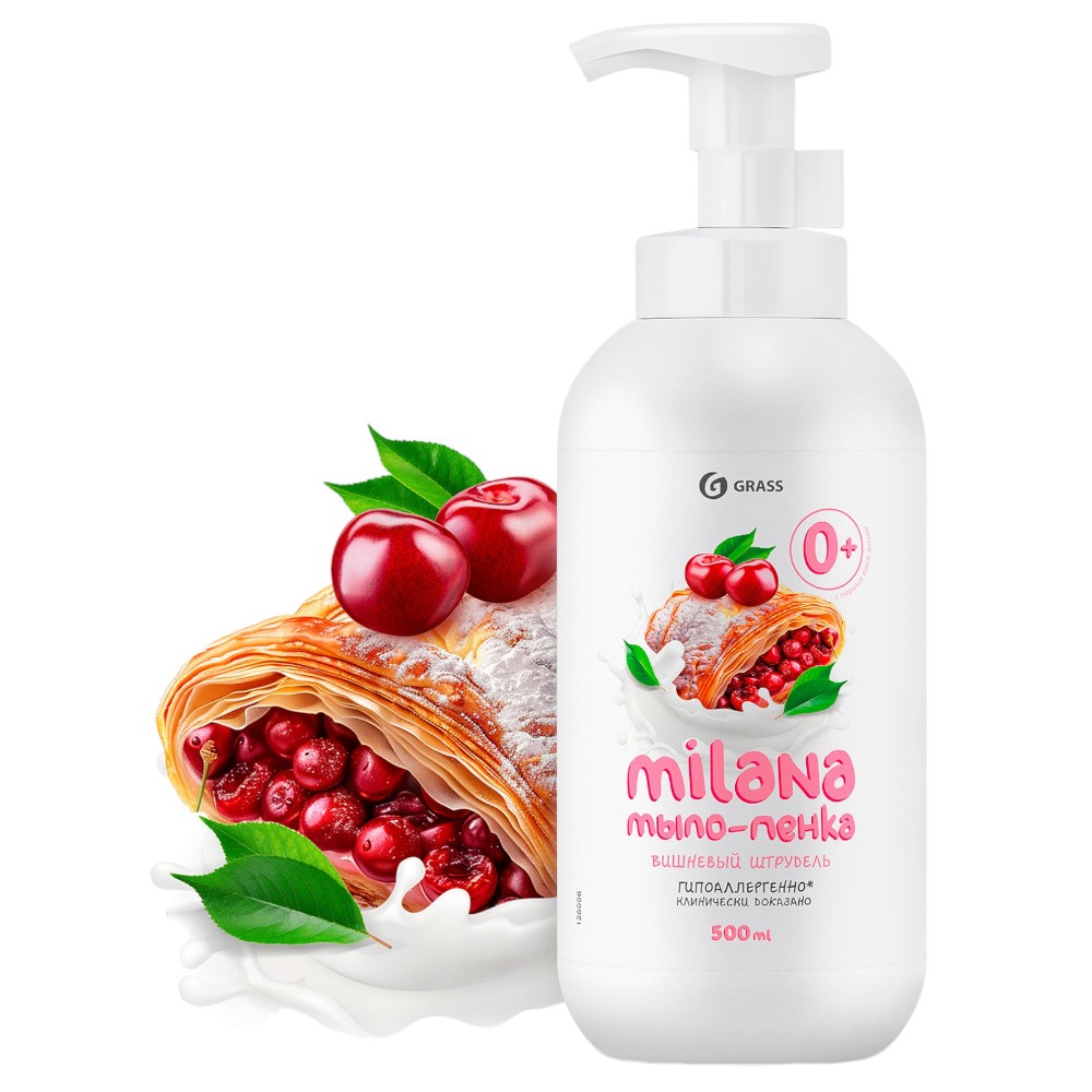 Мыло-пена Milana, Вишневый штрудель